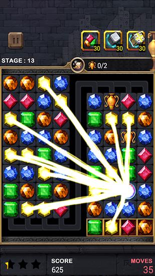 Gameplay of the Jewelry king for Android phone or tablet.