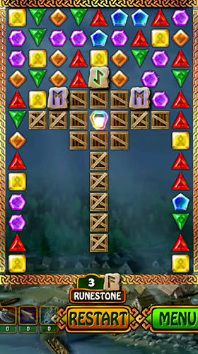 Jewels: Viking runestones - Android game screenshots.