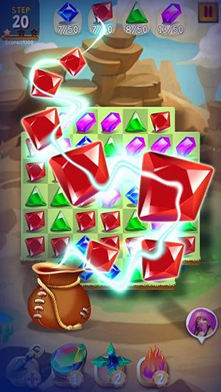 Gameplay of the Jewels legend deluxe for Android phone or tablet.