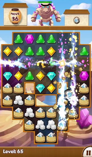 Gameplay of the Jewels ninja for Android phone or tablet.
