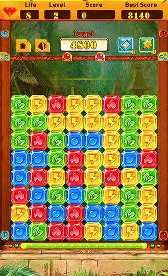 Gameplay of the Jewels smasher for Android phone or tablet.