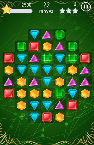 Gameplay of the Jewels splash for Android phone or tablet.