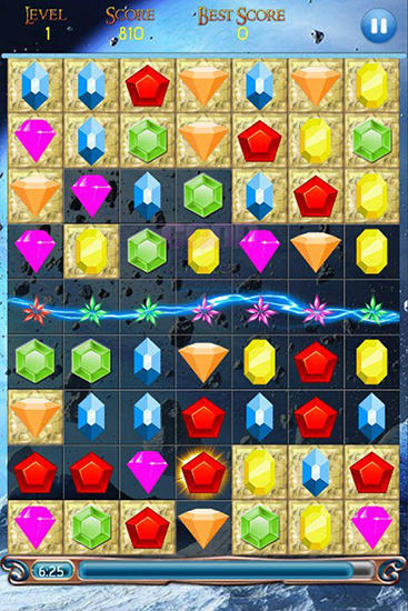 Gameplay of the Jewels star saga for Android phone or tablet.