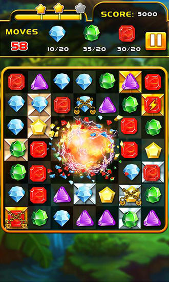 Gameplay of the Jewels world: Epic for Android phone or tablet.
