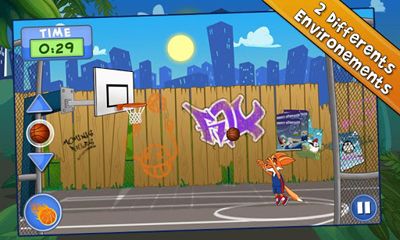 Gameplay of the Jimmy Slam Dunk for Android phone or tablet.