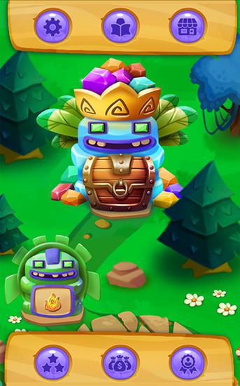 Gameplay of the Juicy blast: Fruit saga for Android phone or tablet.