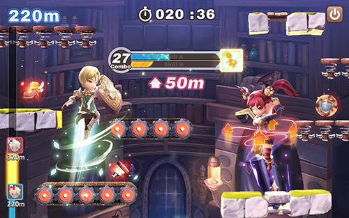Jump arena: PvP online battle - Android game screenshots.