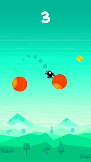 Gameplay of the Jump nuts for Android phone or tablet.