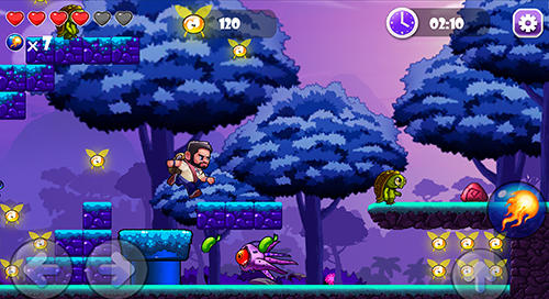 Gameplay of the Jumping boy world for Android phone or tablet.