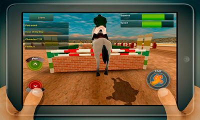 Gameplay of the Jumping Horses Champions for Android phone or tablet.