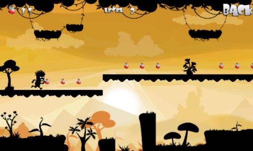 Gameplay of the Jumping shadows for Android phone or tablet.