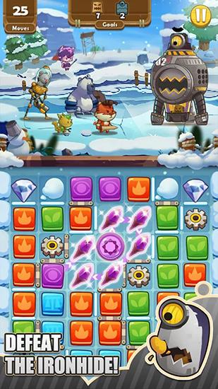 Gameplay of the Jungle legend for Android phone or tablet.