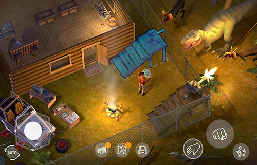Jurassic survival - Android game screenshots.