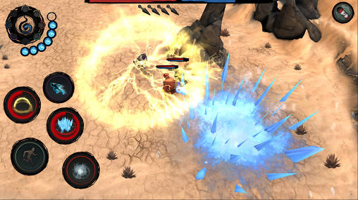 Gameplay of the Jurojin: Immortal ninja for Android phone or tablet.