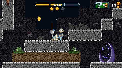 Gameplay of the Just bones for Android phone or tablet.