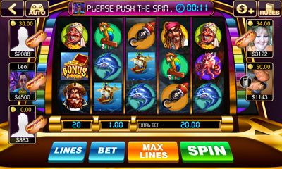 Gameplay of the KaChing Slots for Android phone or tablet.