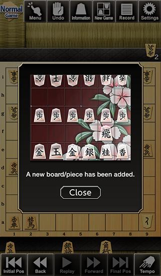 Gameplay of the Kanazawa shogi 2 for Android phone or tablet.