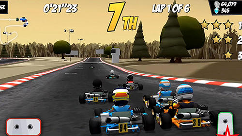 Kart stars - Android game screenshots.