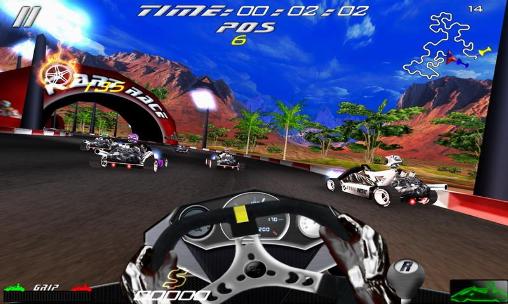 Gameplay of the Kart racing ultimate for Android phone or tablet.
