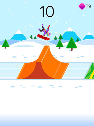 Ketchapp winter sports - Android game screenshots.