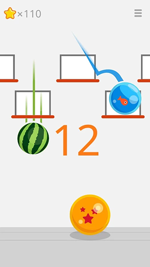 Gameplay of the Ketchapp: Basketball for Android phone or tablet.