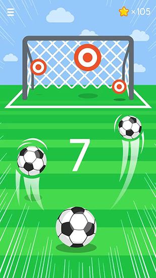Gameplay of the Ketchapp: Football for Android phone or tablet.