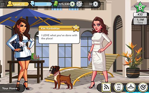 Gameplay of the Kim Kardashian: Hollywood for Android phone or tablet.