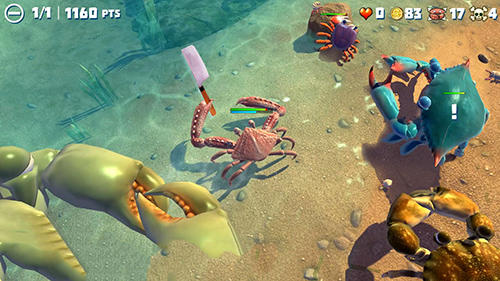 King of crabs - Android game screenshots.