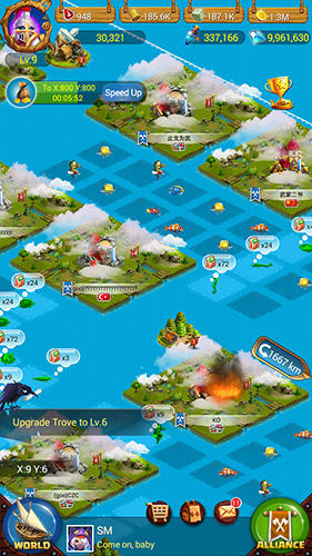 King of seas: Islands battle - Android game screenshots.