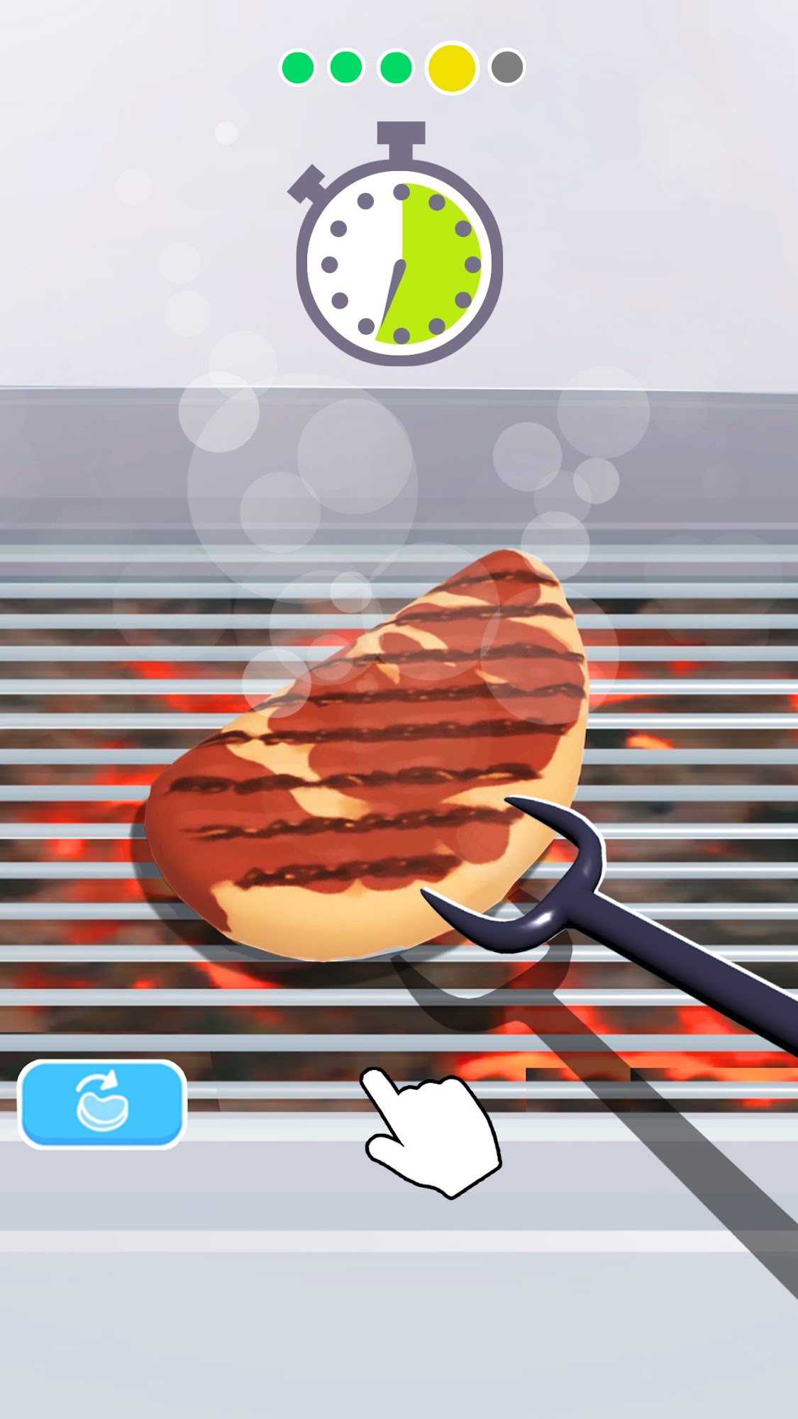 King of Steaks - ASMR Cooking - Android game screenshots.