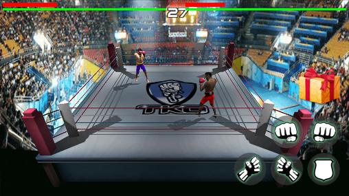 Gameplay of the King of boxing 3D for Android phone or tablet.