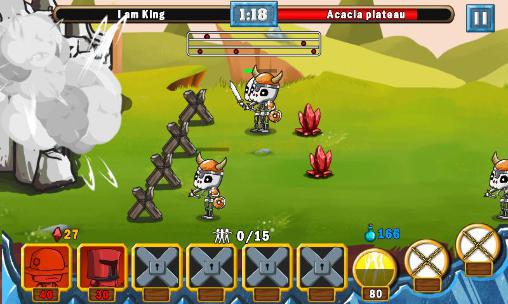 Gameplay of the King of heroes for Android phone or tablet.