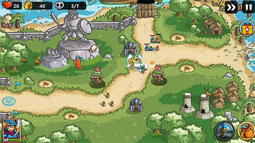 Kingdom defense 2: Empire warriors - Android game screenshots.