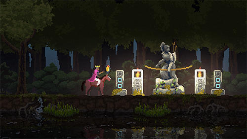 Gameplay of the Kingdom: New lands for Android phone or tablet.