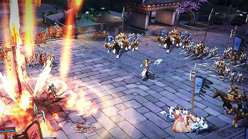 Gameplay of the Kingdom warriors for Android phone or tablet.
