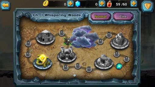 Gameplay of the Kingdoms charge for Android phone or tablet.