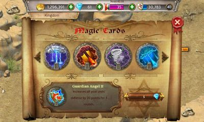 Gameplay of the Kingdoms & Lords for Android phone or tablet.