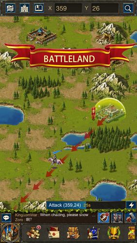 Full version of Android apk app Kingdom war: Battleland of Empire deluxe for tablet and phone.