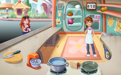 Gameplay of the Kitchen scramble for Android phone or tablet.