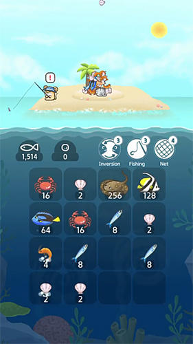 Kitty cat island: 2048 puzzle - Android game screenshots.