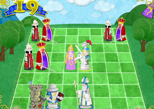 Knight saves queen - Android game screenshots.