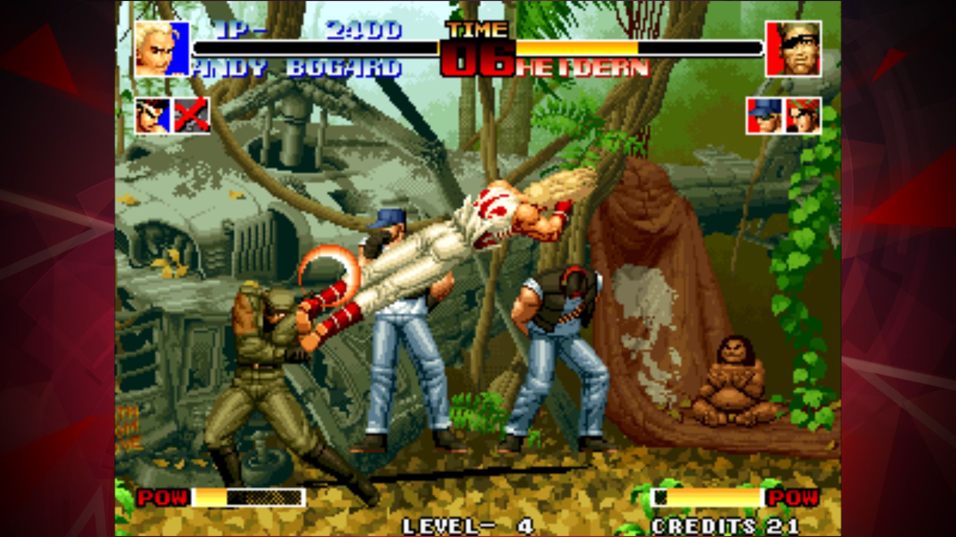 KOF '94 ACA NEOGEO - Android game screenshots.