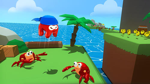 Kraken land: 3D platformer adventures - Android game screenshots.