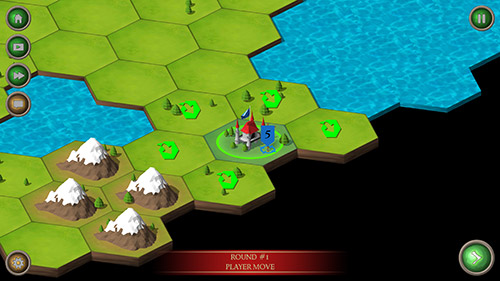 Krig - Android game screenshots.