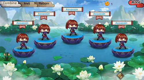 Kung fu girls - Android game screenshots.