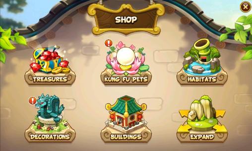Gameplay of the Kung fu pets for Android phone or tablet.