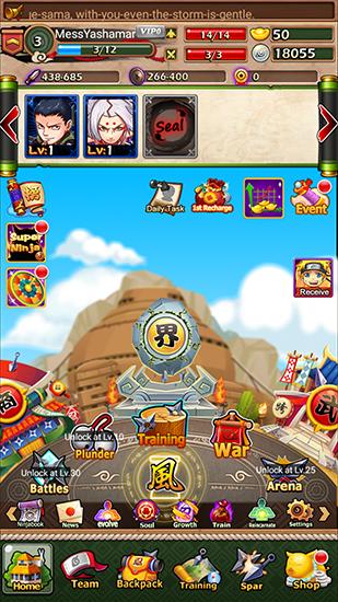 Gameplay of the Kyubi legend: Ninja for Android phone or tablet.