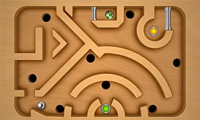 Gameplay of the Labyrinth Game for Android phone or tablet.