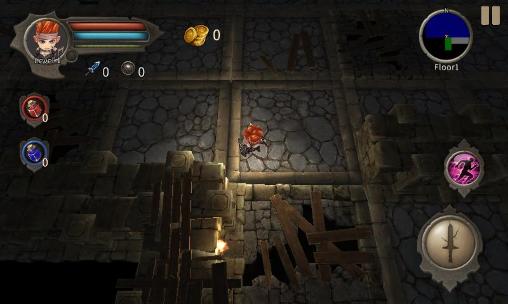 Gameplay of the Labyrinth of battle for Android phone or tablet.