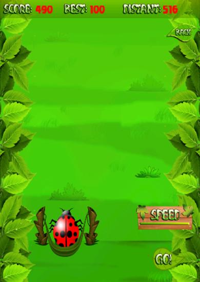 Gameplay of the Ladybird run for Android phone or tablet.